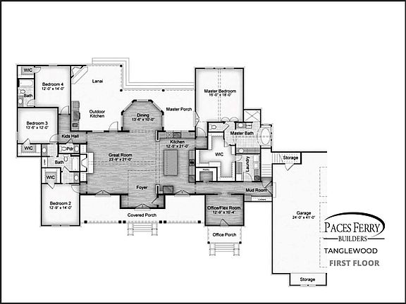 Tanglewood First Floor