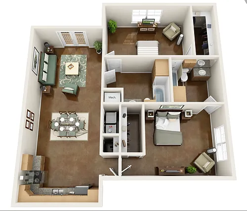 Floor plan Harbor