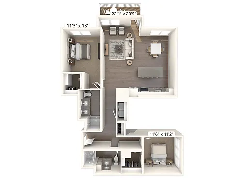 Floor plan B5-1
