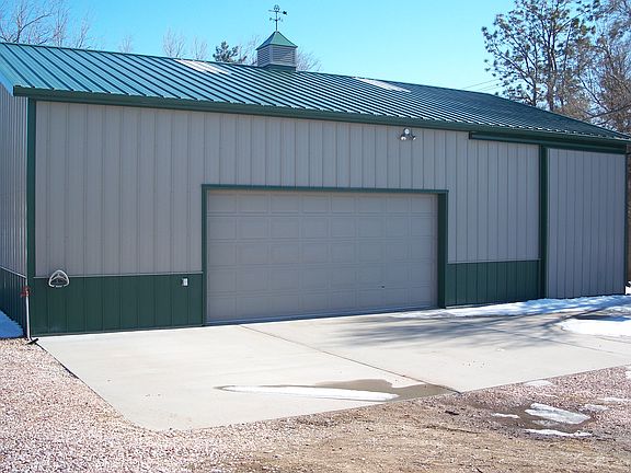 Morton building garage