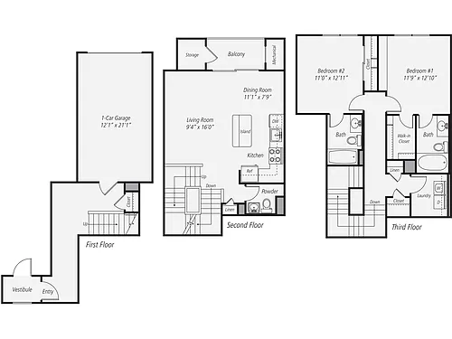 Floor plan B6