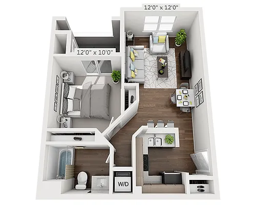 Floor plan A1B