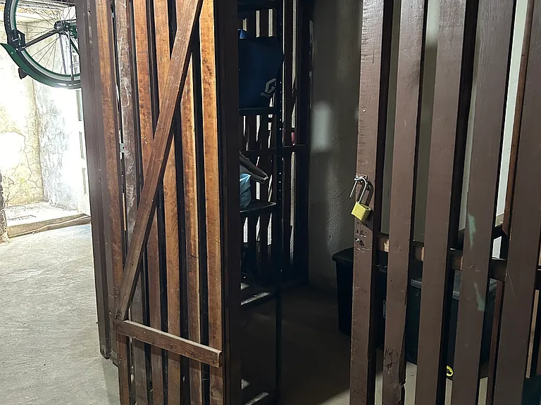 Private storage in shared basement