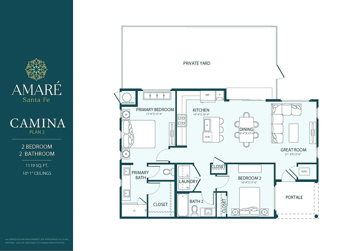 Floor plan Camina