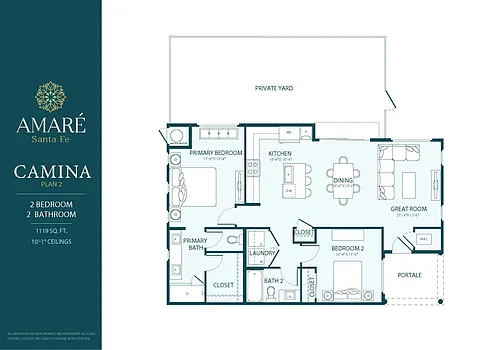 Floor plan Camina