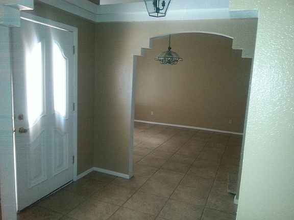 Entry door & 2nd living area