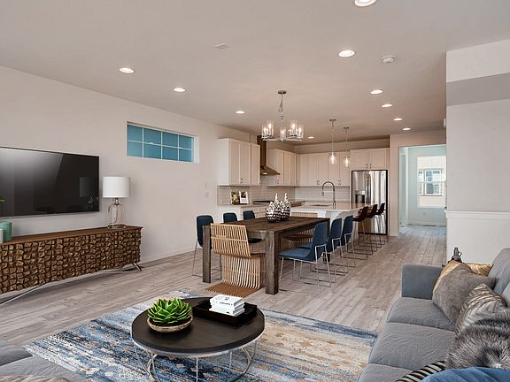 Plan 2202 Great Room Kitchen