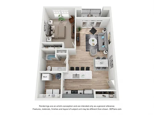 Floor plan The Stonemill