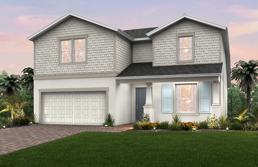 Home Exterior C2B with front porch