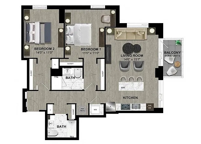Floor plan B18