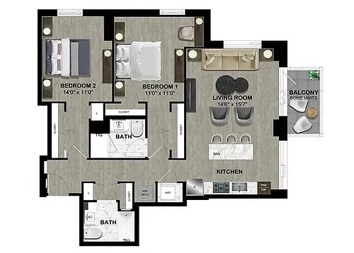 Floor plan B18
