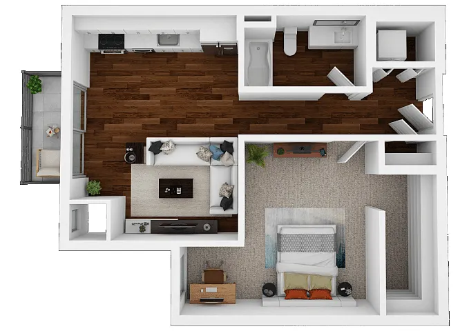Floor plan B1