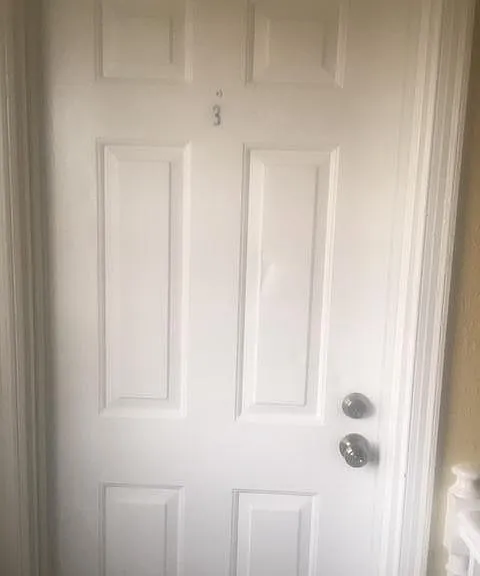 Apartment entrance door