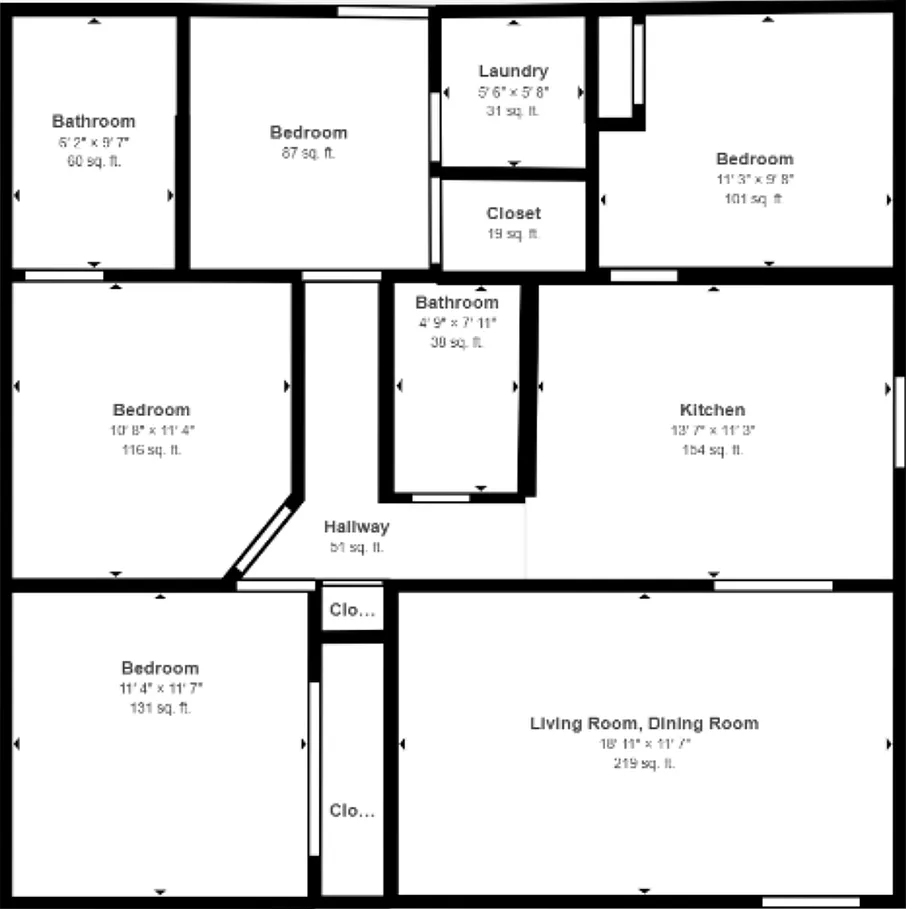 4Bed/2Bath House at McDowell Rd/32nd St! Ready for Immediate Move-In! NO HOA! — Photo 3