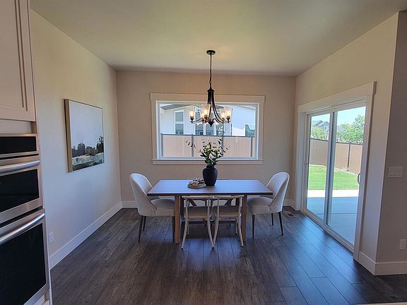Dining area *staging items not included*