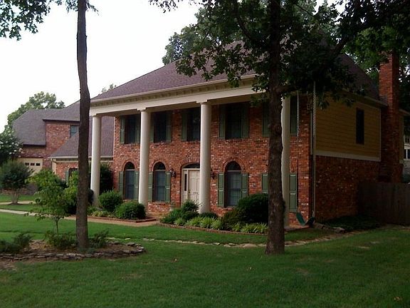 Front with trees