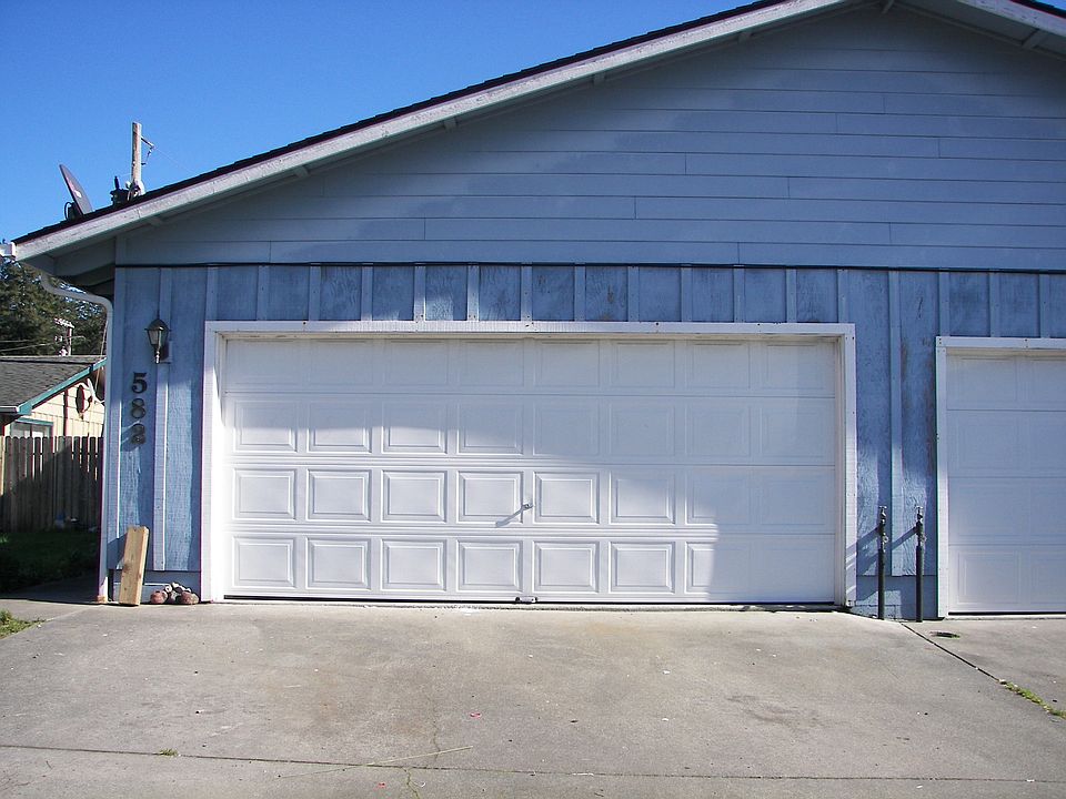 2 car attached garage