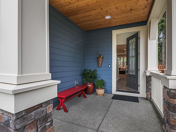 Welcoming porch