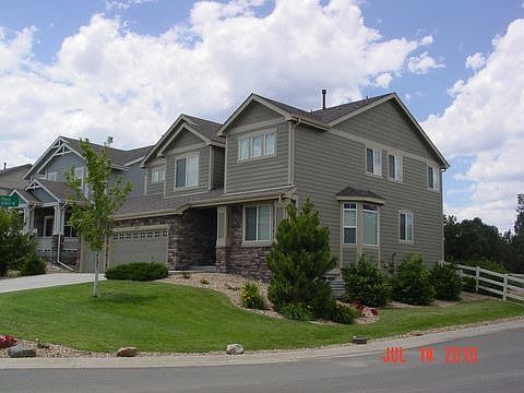 corner lot and open space