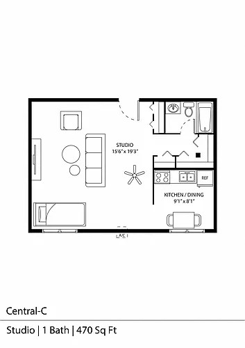 Floor plan Central
