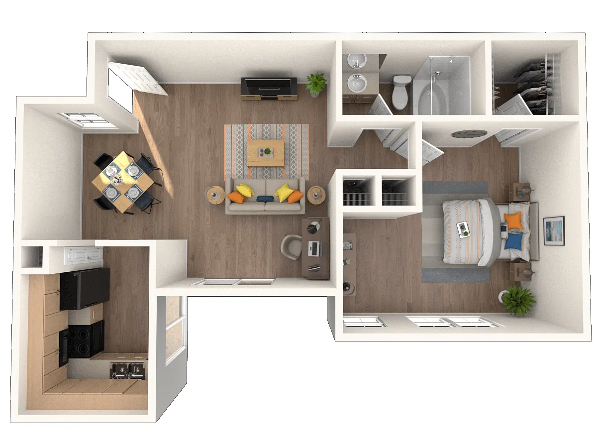 Floor plan The Acorn