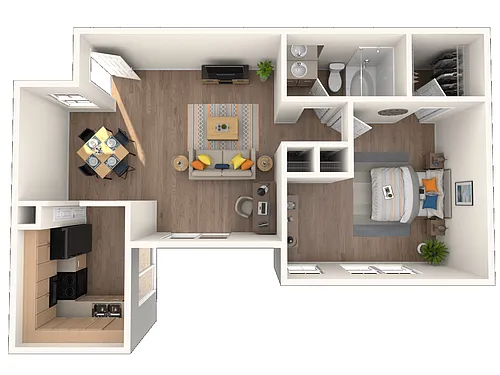 Floor plan The Acorn