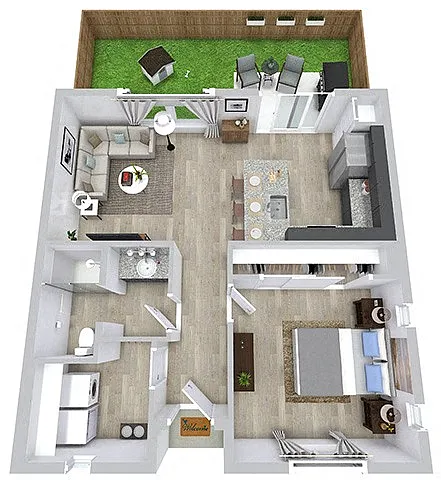 Floor plan The Alcove