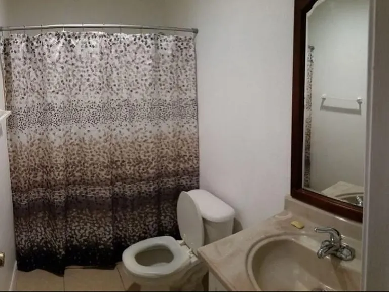 Bathroom with tub