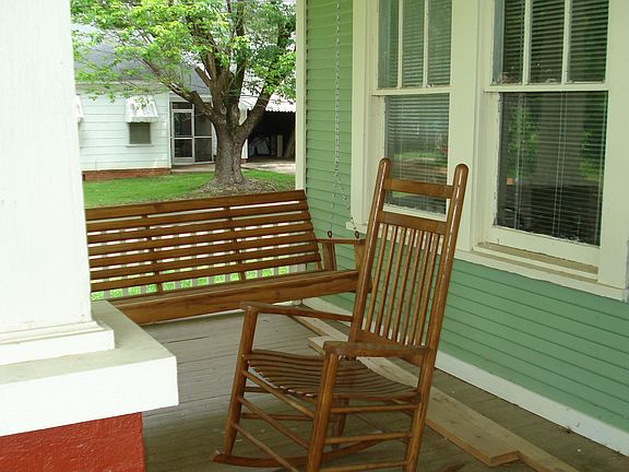Swing on Front porch