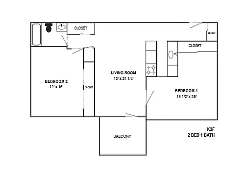 Floor plan K2F