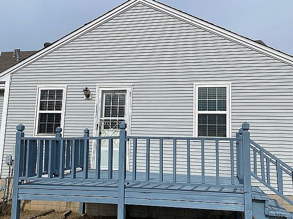 Rear entrance