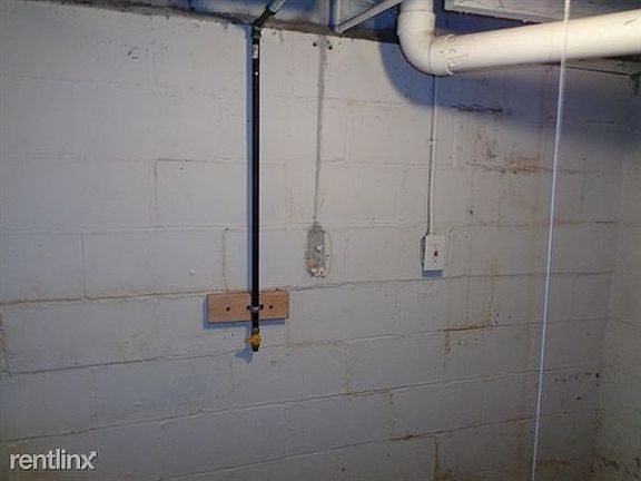 Basement-Gas Dryer Hookup