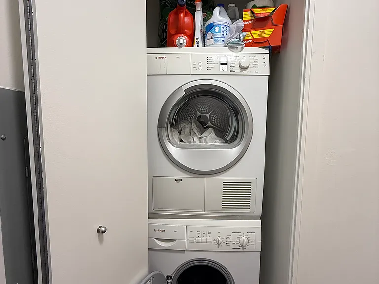 In-unit washer and dryer