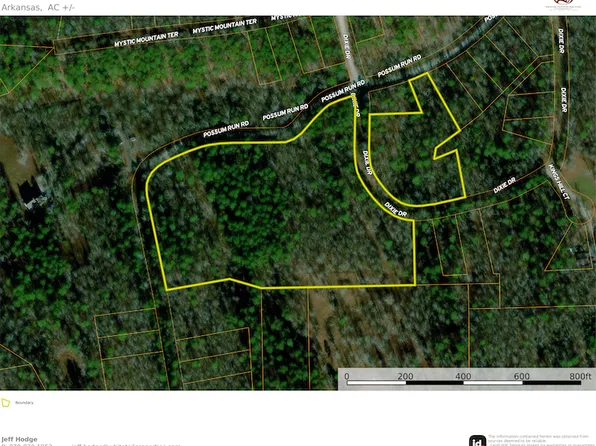 0 Possum Run Rd, Hot Springs National Park, AR 71913