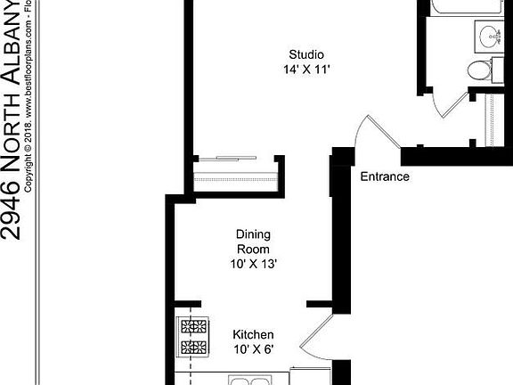 5th image of 2946 N Albany Ave APT 3e