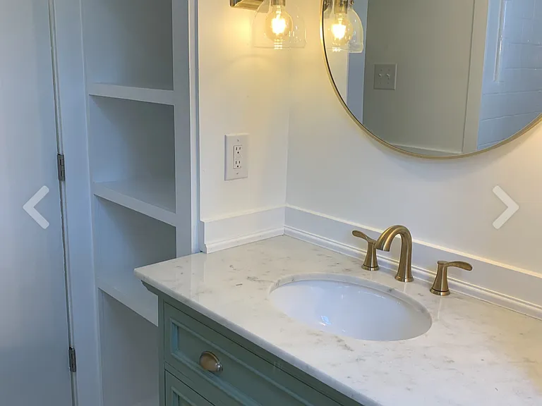 Remodeled bathroom
