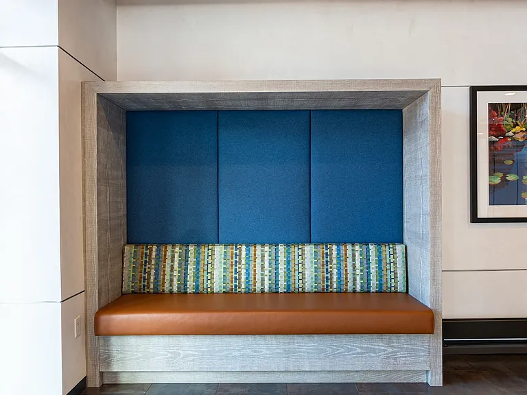 Take a moment to relax in our comfortable waiting area.