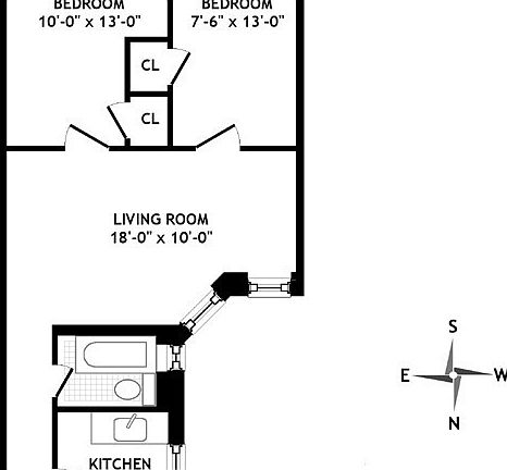 2nd image of 63 W 107th St APT 43