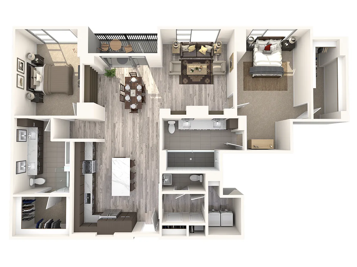 Floor plan B15