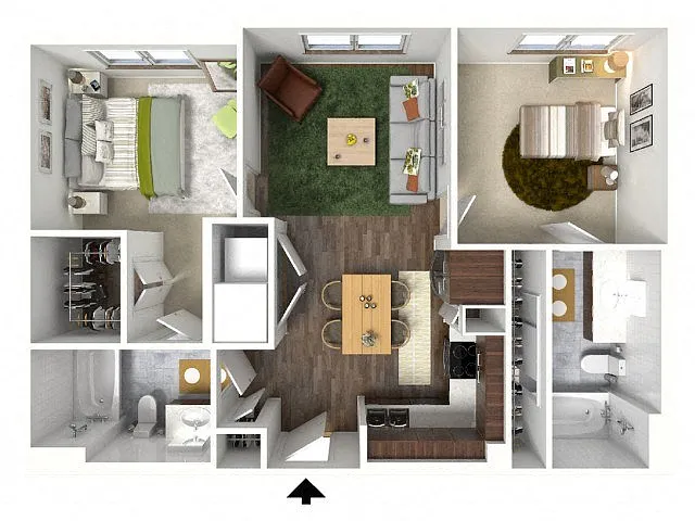 Floor plan B1