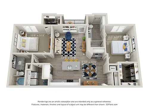 Floor plan B-4