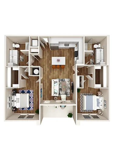 Floor plan B3