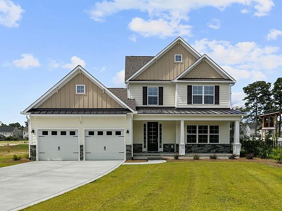 Elevation TW with 2-Door Garage Option