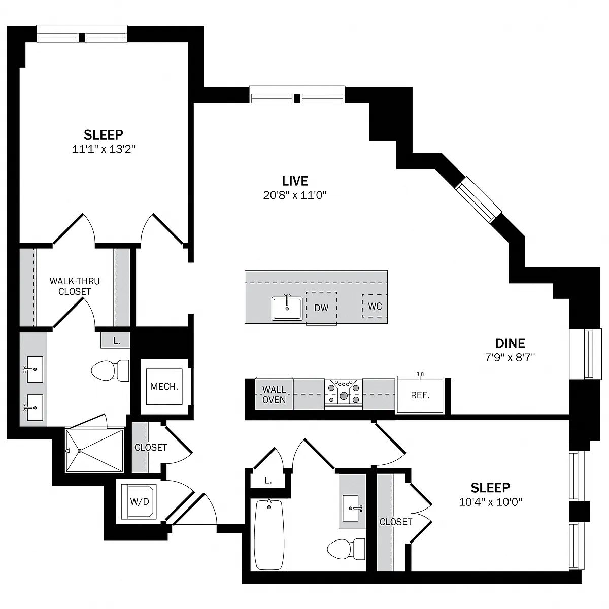 Floor plan HC08