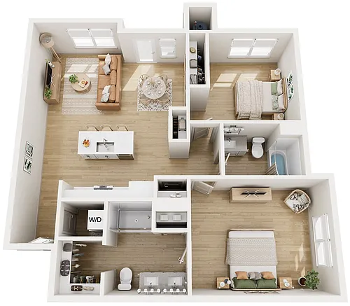 Floor plan Sunset Canyon