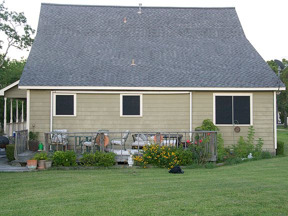View of back of house