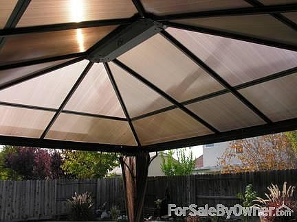 Hardtop Gazebo with netting
						:
						Ahhh...perfect!