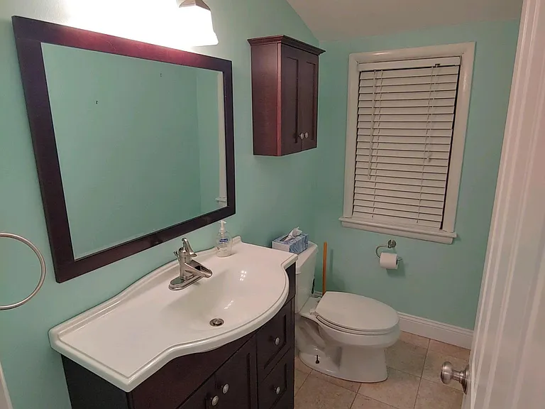 Half bath upstairs