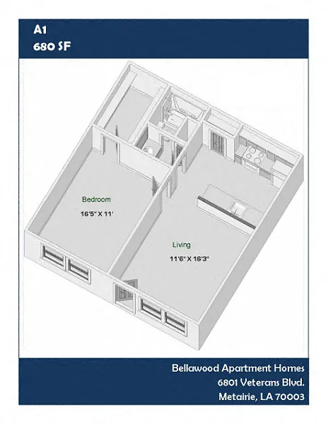 Floor plan A1