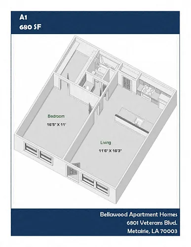 Floor plan A1